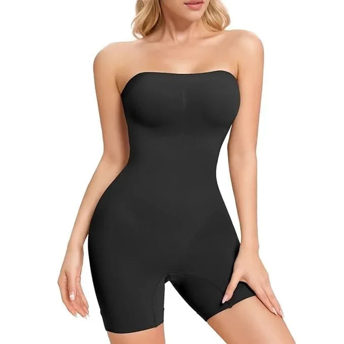 Strapless Butt Lifting Body Shaper