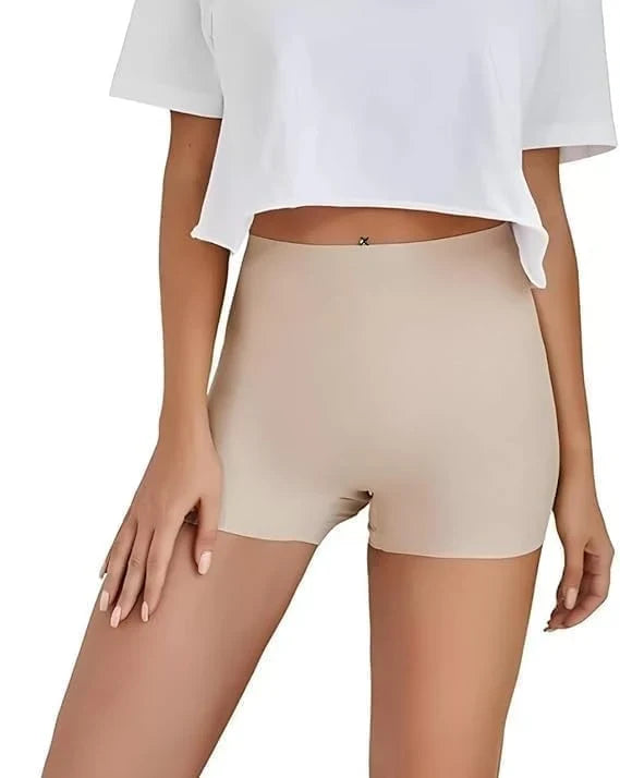 Pack 0f 3 Cotton High Waist Ladies Underwear Panties | Boy Short Panties | Multicolor Combo Panty