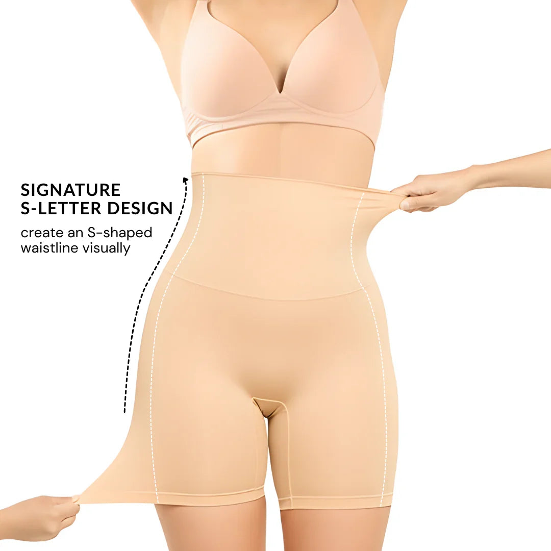 High Waist Tummy Shaper Shorts